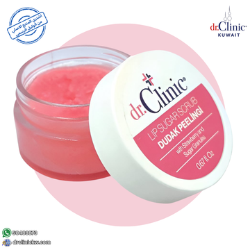 Dr. Clinic Lip Sugar Scrub with Strawberry (20 g)