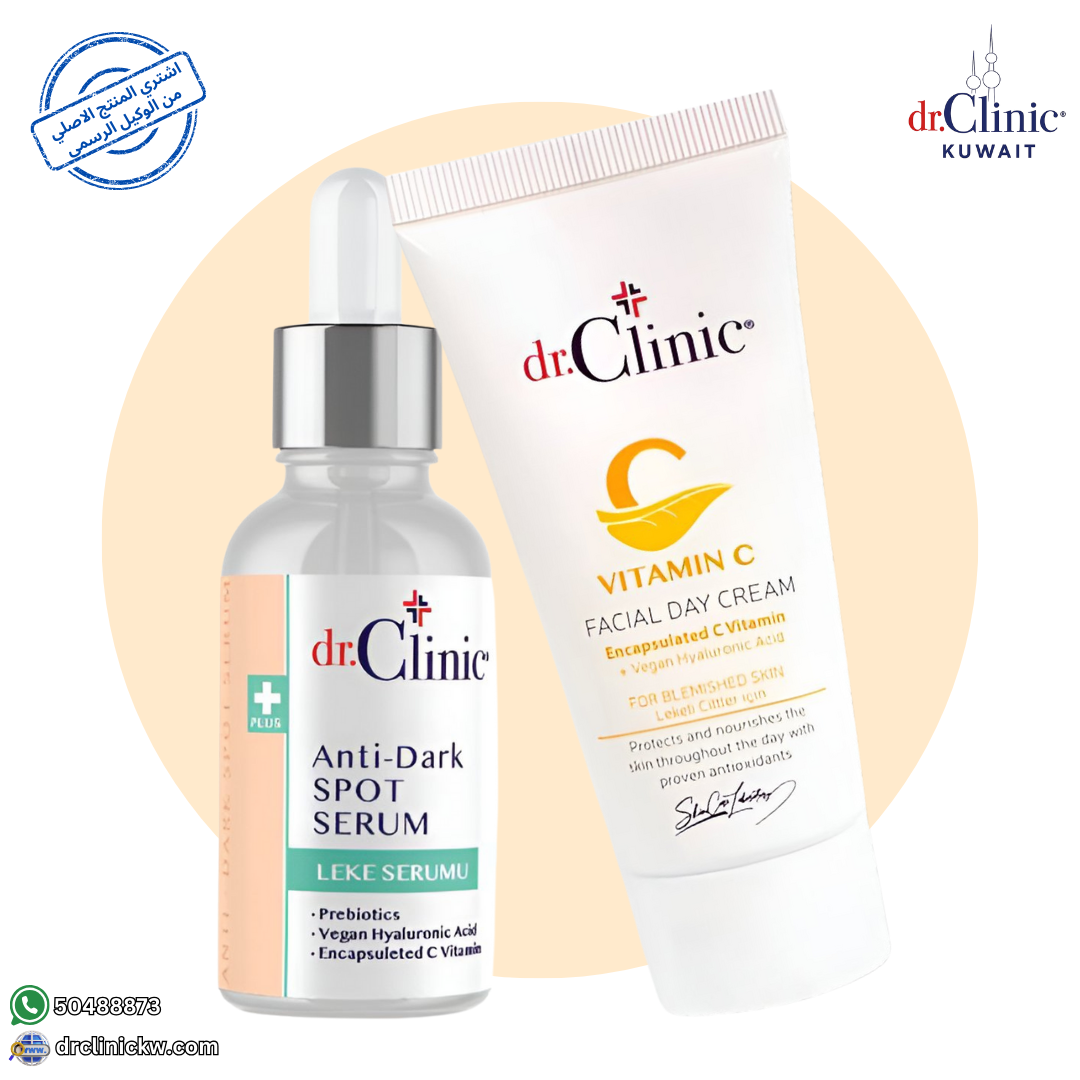 Dr. Clinic Skin Brightening & Tone Unification Package (Serum + Day Cream)