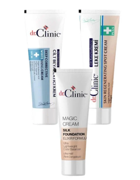 🌟 Dr. Clinic Clear Skin Magic Package – 3 in 1 🌟