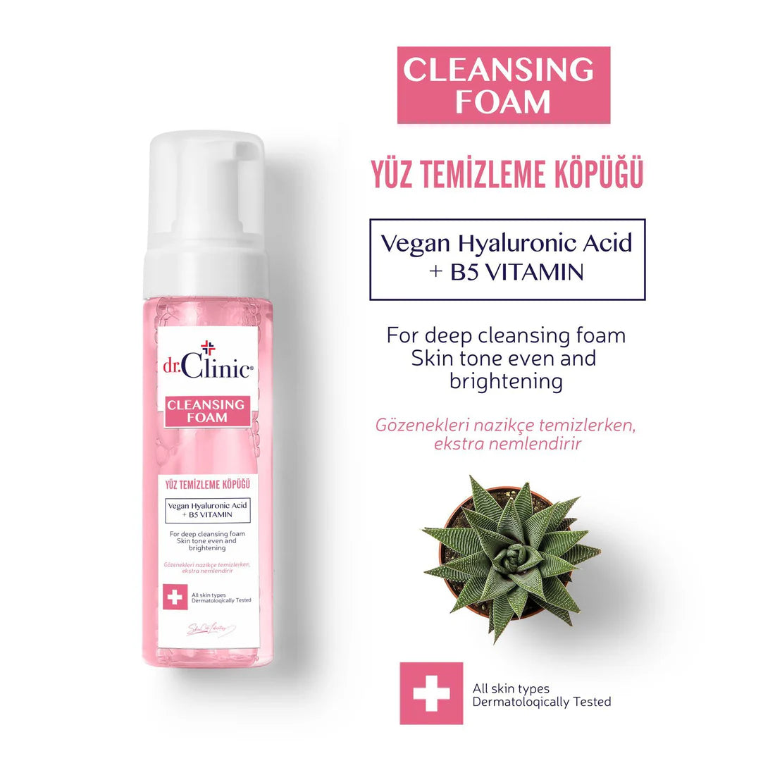 Dr. Clinic Cleansing Foam (160ml)