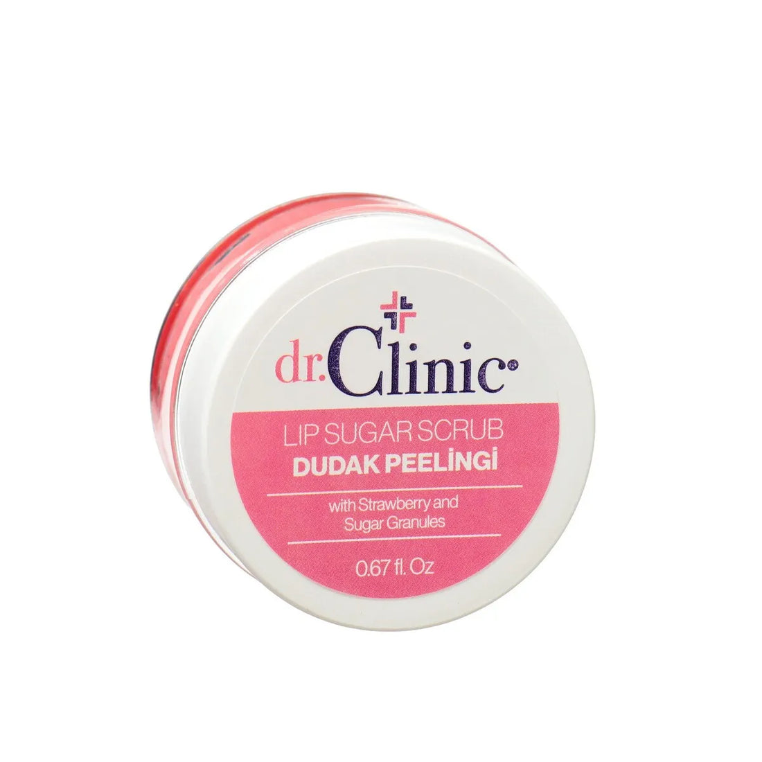 Dr. Clinic Lip Sugar Scrub with Strawberry (20 g)